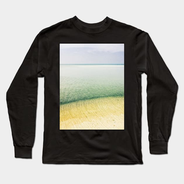 Tropical Ocean Long Sleeve T-Shirt by visualspectrum